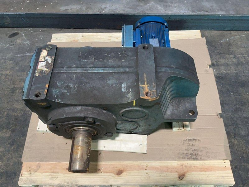 Ratio=146.49 Industrial Gearbox - Fh107bdt100l4