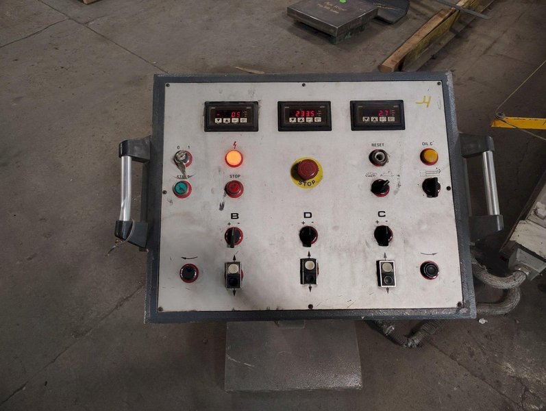 3/4″ x 8′ Virli Cole-Tuve 4RS-8-320 Hydraulic 4 Roll Plate, 2010 – Hydraulic Drop End
