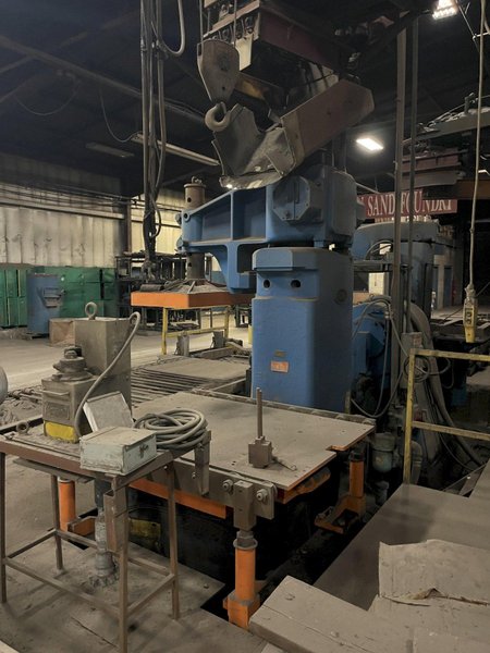 Osborn 730 rjwa molding machine s/n 0996-8194, roller lift, controls