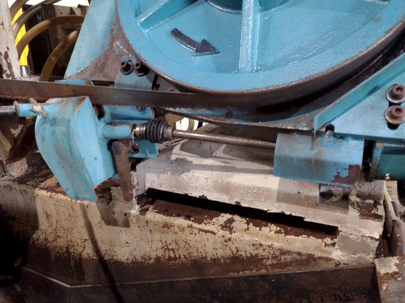 12" x 12" KALAMAZOO MODEL #KC12AX AUTOMATIC HORIZONTAL BANDSAW: STOCK #18789