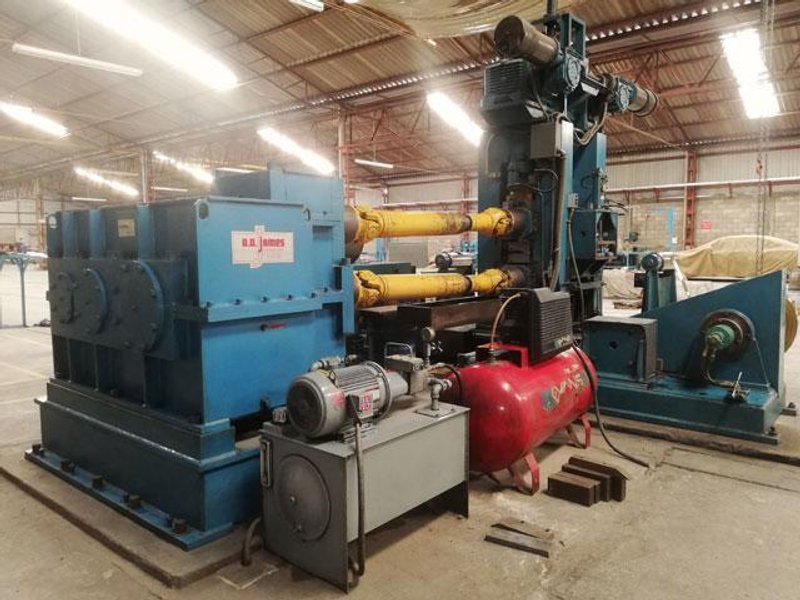 3.5"(88.9mm) X 11"(280mm) X 14"(356mm) BHS-TORIN 2/4 HIGH ROLLING MILL (13795)