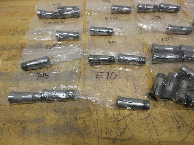 Citizen L20's TD25 Bushings, Assorted Sizes .8125 - .375 (50 Pcs)- Auction Item