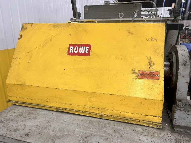 40" X 12,000 LBS X .110" ROWE COIL REEL, CAR, &amp; STRAIGHTENER FEED LINE: STOCK #21627