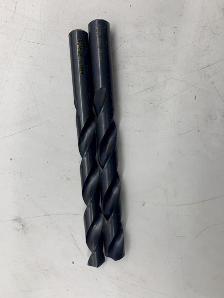 19/32”, 21/32” HSS NACHI DRILL BITS [TOTAL QTY: 2] STOCK #15574