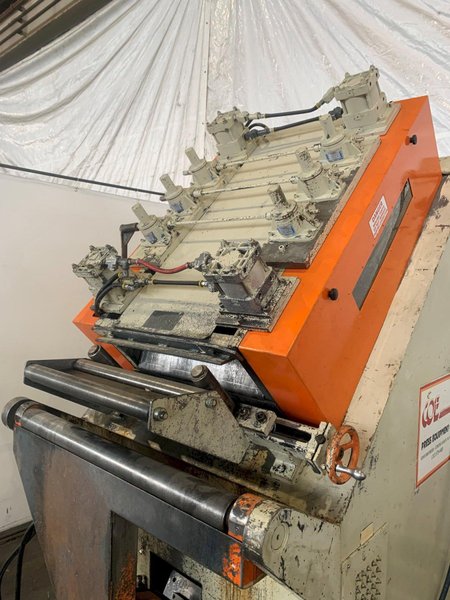 24" X .25" COE MODEL CPPS-PO-400-24 POWERED 7 ROLL COIL STRAIGHTENER: STOCK 18353