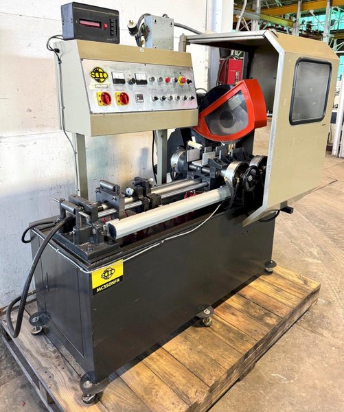 14" Soco Auto. Feed Cold Saw MC-350 NFA, Non-Ferrous, 4.25" Rounds, Nice