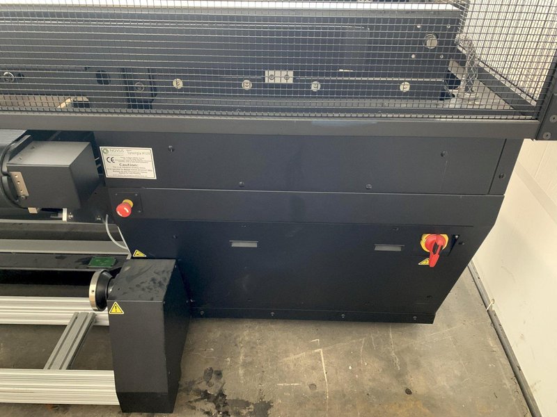 126" NOVUS IMAGING SYNERGIA H/UV WIDE FORMAT PRINTER. STOCK # 0951822