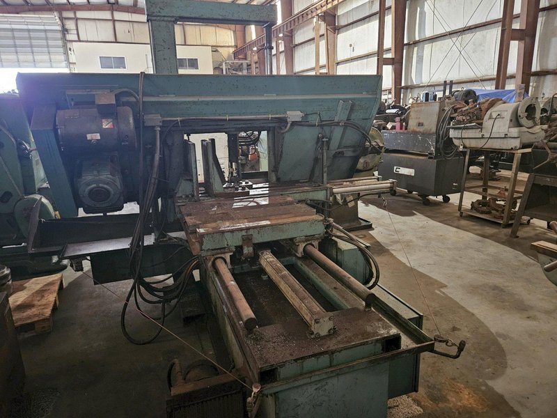16" X 20" W.F. WELLS MODEL F-1620-HA CNC FULLY AUTOMATIC HORIZONTAL BAND SAW