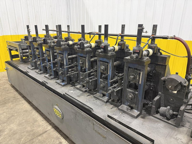 9 STAND x 2" YODER M2 ROLLFORMER, 6 STAND &amp; 3 STAND BASE: YOBRO #24317