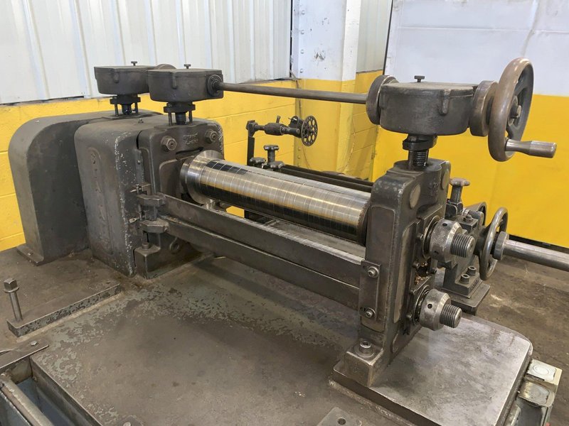 18" WIDE X 4500 LB X 3" ARBOR STANAT MODEL #S-180  SLITTING LINE: STOCK #13717