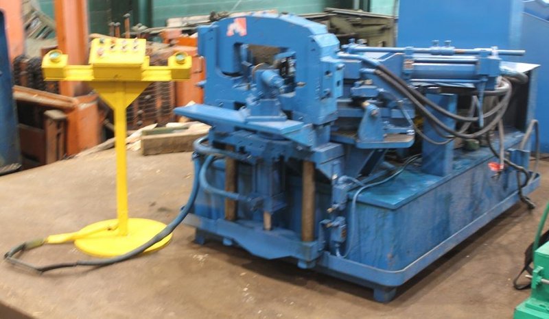 2-3/4' EAGLE TUBE END ANGLE CUTTING MACHINE: LOT #18763