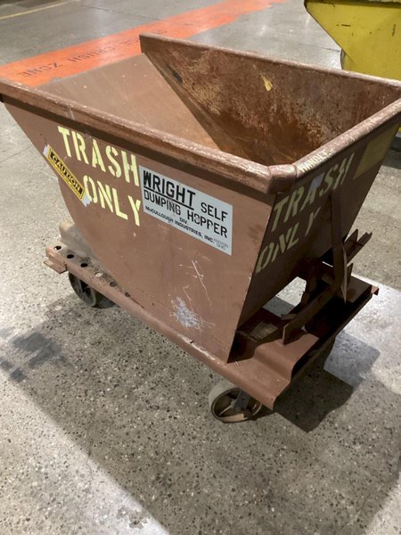 WRIGHT SELF DUMPING HOPPER USED