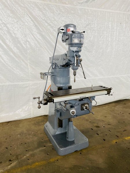 1-HP BRIDGEPORT SERIES 1 VERTICAL MILL. STOCK # 0103522
