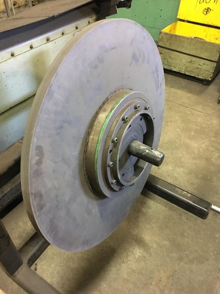 LANDIS GRINDING WHEEL &amp; HUB: STOCK #10706