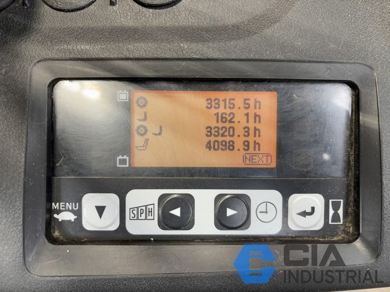 2021 - 4,000 LB. TOYOTA MODEL 8FBCU20-COMP SIT-DOWN ELECTRIC FORKLIFT
