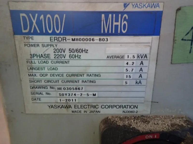 Yaskawa Electric Robot - Mh6