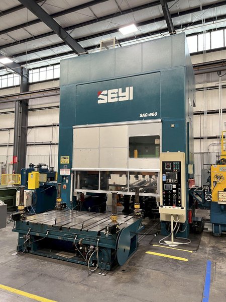 660 TON SEYI SSDC STAMPING PRESS