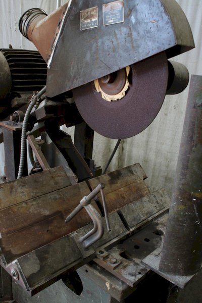 26" WALLACE SPEEDY CUT ABRASIVE CUT OFF SAW: STOCK #75923