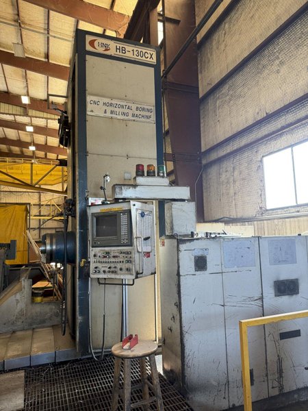 5.1" HNK CNC HORIZONTAL BORING MILL, HBM, 63 x 160 table with built in rotary, FANUC CNC, 40 ATC, CTS