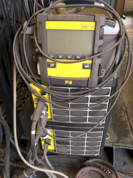 Kuka SL-4-32 x 72-2000  ESAB Swift Arc Robotic Weld Cell, 2015 – Never Used in Production!!