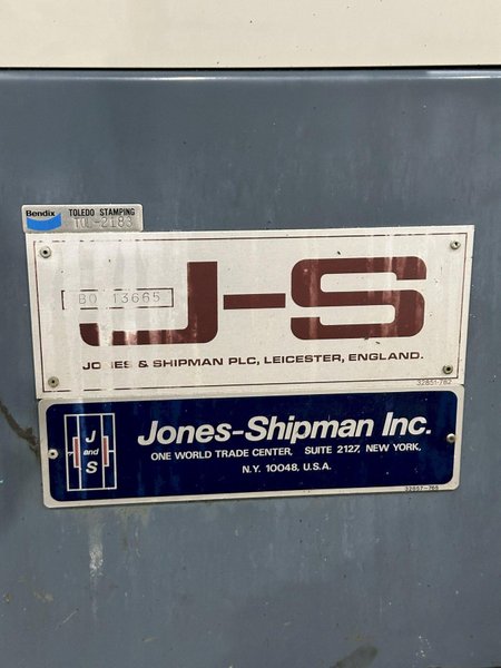 JONES &amp; SHIPMAN MODEL #540 HORIZONTAL SURFACE GRINDER : YOBRO 25962