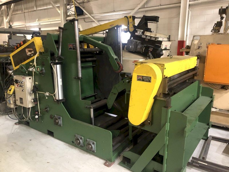 20,000 lbs Mecon Cradle Straightener Servo Feed Line