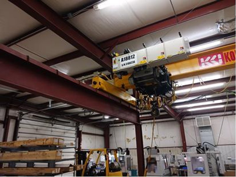 10 TON KONE CRANE CRANE STEEL SYSTEM, RUNWAY &amp; UPRIGHTS: YOBRO #26396