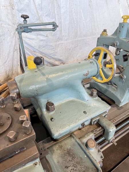 36" X 168" NILES N6/4000 HEAVY DUTY ENGINE LATHE. STOCK #1215225