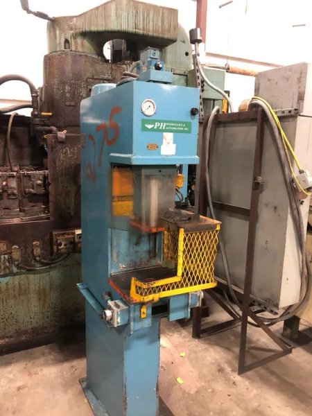 PH (PHOENIX) 8 TON HYD GAP PRESS, STOCK# 13891T