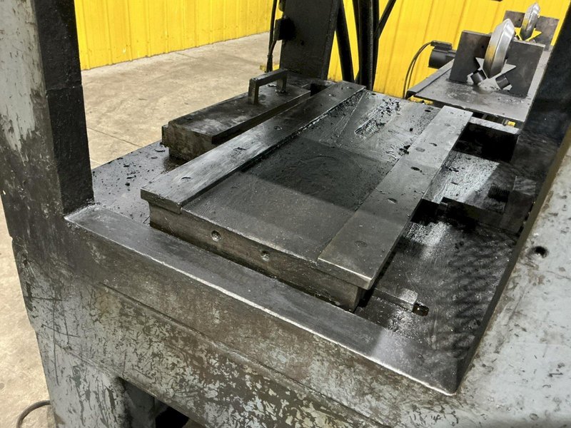 20 TON IOWA PRECISION MODEL #HP20T HYDRAULIC CUTOFF PRESS with DIE ACCELERATOR AND BECK CONTROLS: YOBRO #25049