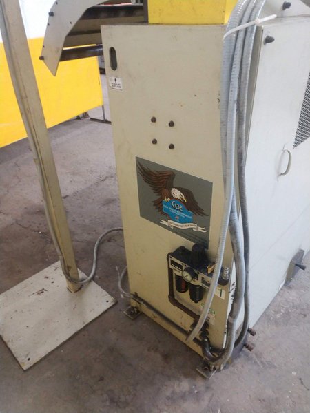 36" COE MODEL #CPRF-S336 POWERED FEED UP COIL TENSION STAND: STOCK #14310
