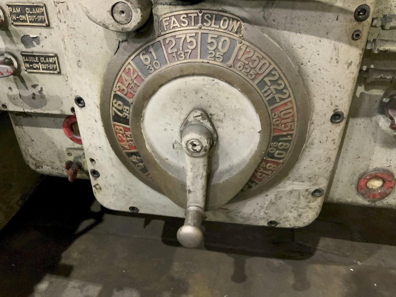 KEARNEY &amp; TRECKER MODEL 2408 SIMPLEX HORIZONTAL MILL: STOCK #80854