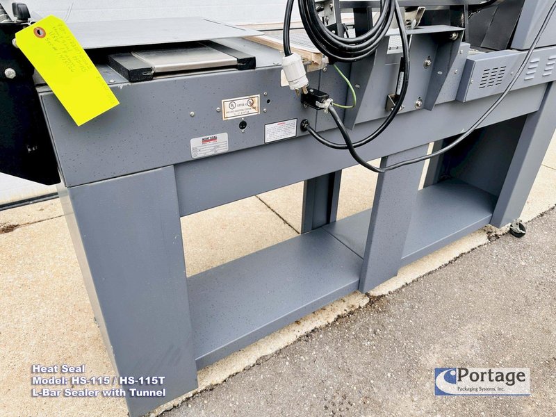 HEAT SEAL Model: HS-115 &amp; HS-115T  ||  Combination L-Bar Sealer &amp; Heat Tunnel