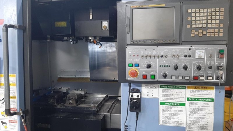 Doosan DMV 3016L-HS CNC VMC, 2008 – Thru Spindle Coolant, 20k RPM Spindle