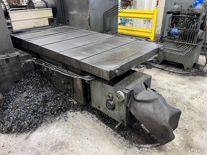 50 HP FRITZ WERNER  DOUBLE SIDED MODEL #FP7V2 HEAVY DUTY DUPLEX MILL/MILLING MACHINE. STOCK # 0309623