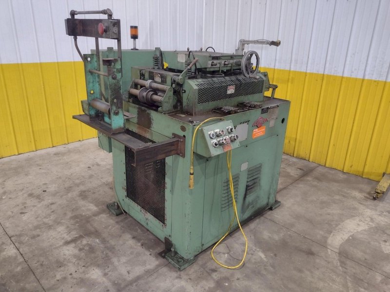 12" X .125" LITTELL MODEL #412-7PD MOTORIZED COIL STRIP STRAIGHTENER: STOCK #23708