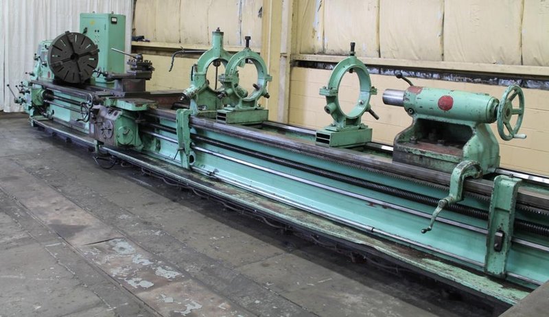 36" X 255" TOS ENGINE LATHE: STOCK #10905
