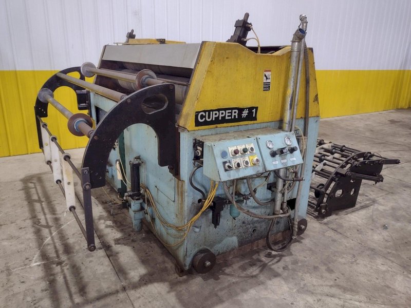 60" WIDE PERFECTO MODEL #SWFESC62 SERVO DRIVEN COIL FEEDER  : STOCK #22505