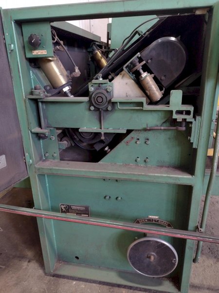 42" X 50 HP TIMESAVER MODEL #343-1SG  SLAG GRINDER BELT SANDER WITH HAMMOND DUST COLLECTOR: STOCK #17009