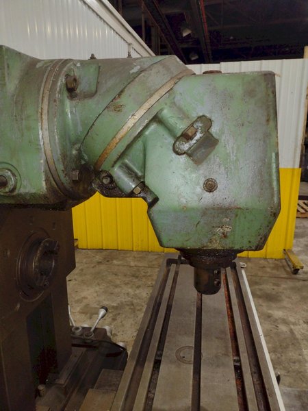 #2 CINCINNATI MODEL #207 HORIZONTAL MILL WITH VERTICAL TOOLMAKERS OVERARM: STOCK #22270