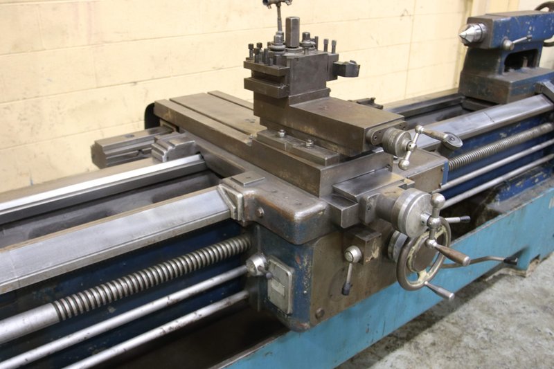 24" X 80" LANSING ENGINE LATHE WITH 4.25" HOLE: STOCK #10904