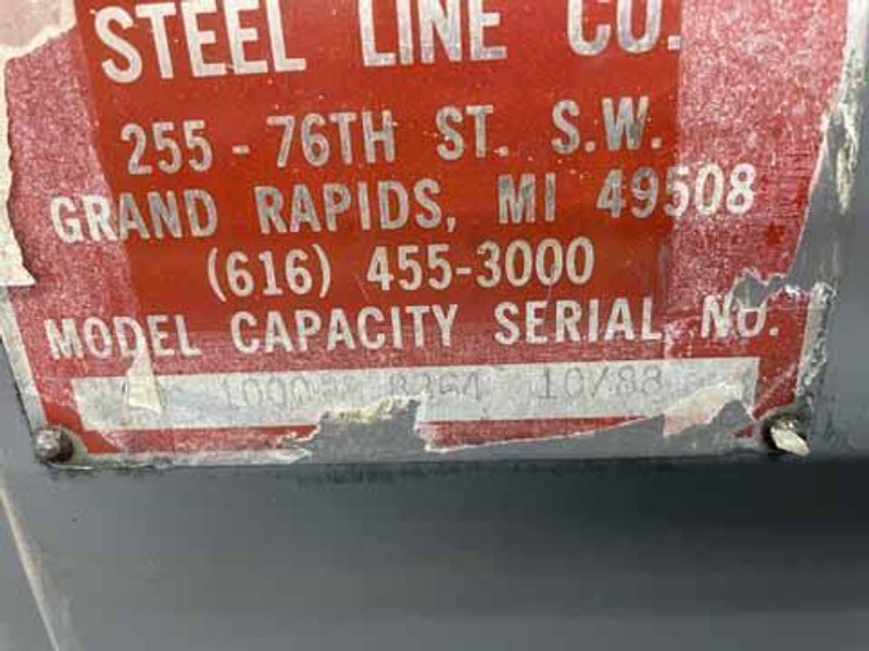 1000 LBS X 18" AMERICAN STEEL LINE COIL REEL: STOCK #14389