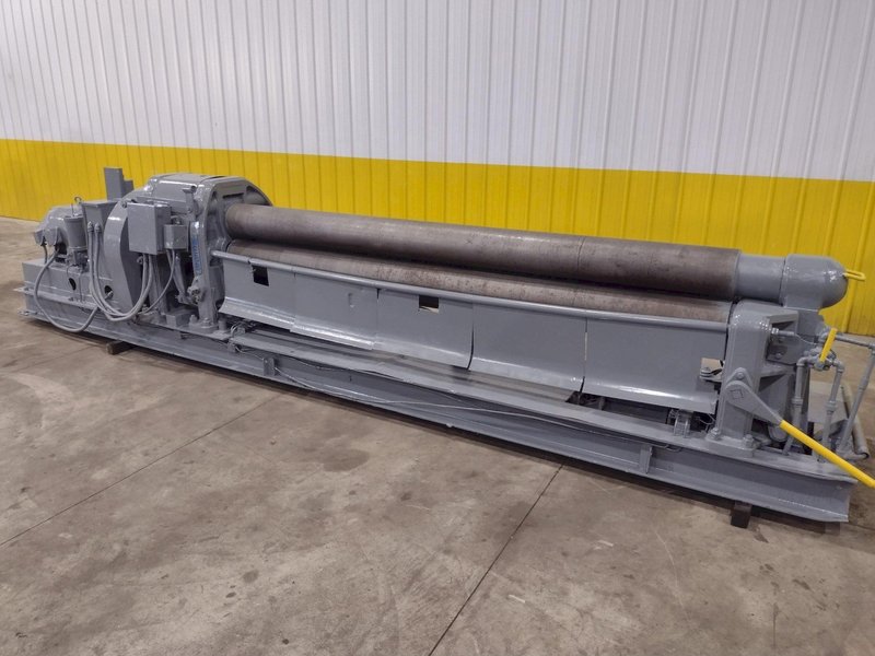 10' X 1/4" WEBB MODEL #6L INITIAL PINCH 3 ROLL PLATE ROLL: STOCK #18988