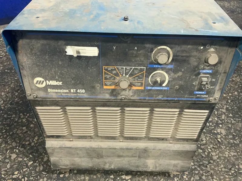 Miller 450 Amp Welder - Dimension Nt 450