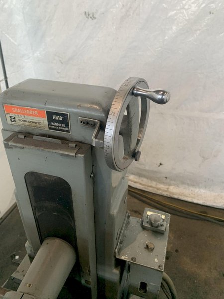 6" X 18" BOYAR SCHULTZ CHALLENGER H-618 SURFACE GRINDER. STOCK # 0873224