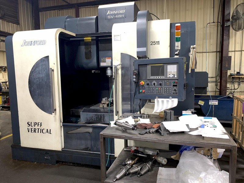 Johnford Model SV-48H Vertical Machining Center