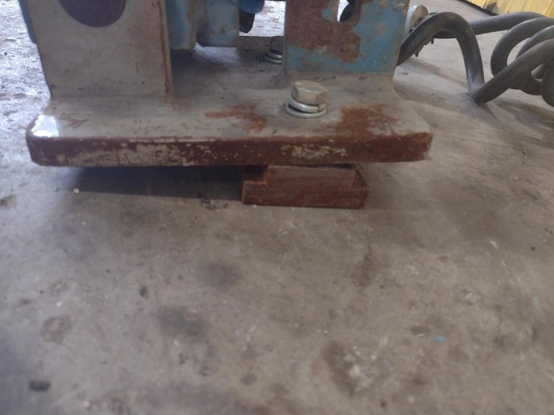 7.5 HP RYMAN ENGINEERING MODEL #712L LATHE TOOL POST GRINDER ABRASIVE BELT GRINDING HEAD: STOCK #15246