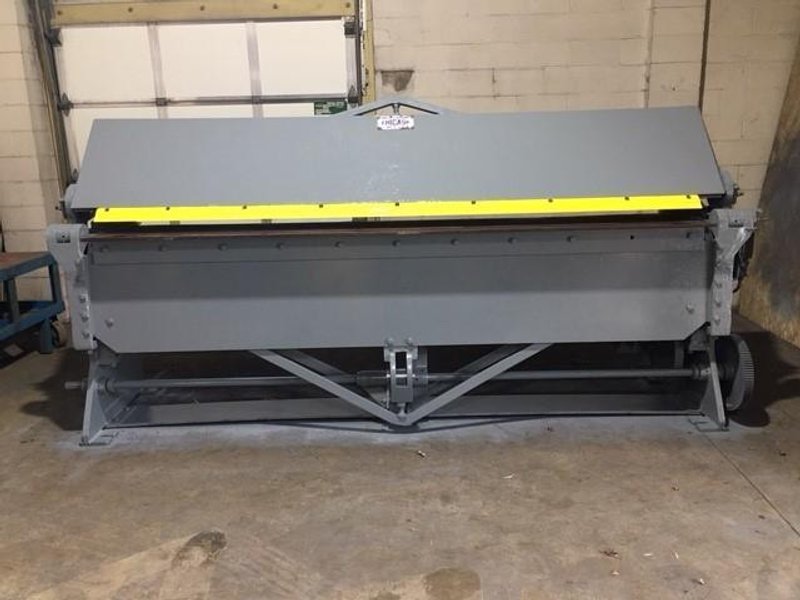 10' X 10 GAUGE DREIS &amp; KRUMP CHICAGO D&amp;K MODEL 204 POWERED APRON BRAKE