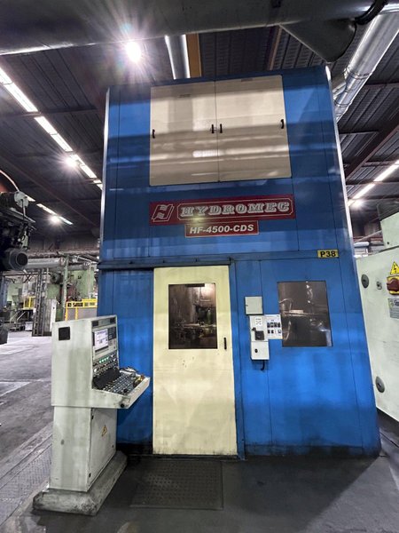450 TON HYDROMEC HF-4500-CDS FORGING PRESS CELL W/ CEFI INDUCTION UNIT(NEW 2019)
