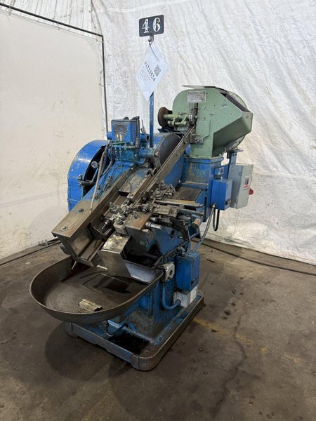 1/4" X 2" WATERBURY FARREL MODEL 10 THREAD ROLLER MACHINE. STOCK # 1223524.